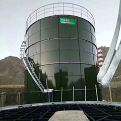 مفاعل الغاز الحيوي لمياه الصرف الصحي اللاهوائي مع دفعة / تصميم مستمر