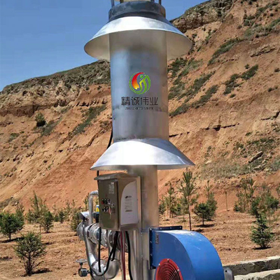 جهاز تنقية Fe2O3 H2S CO2 لنظام تنقية الغاز الحيوي 10PPM