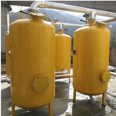 10PPM H2S تصفية معدات تنقية الغاز الحيوي مع مجفف ومزيل الكبريت