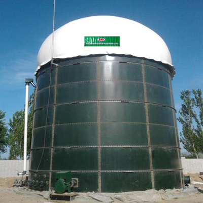 مشروع إنتاج الغاز الحيوي Bio Digester تركيب مصنع الغاز الحيوي