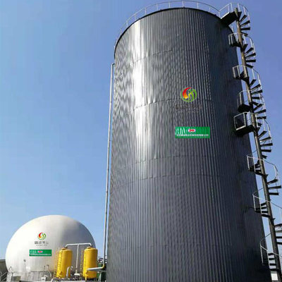 مشروع إنتاج الغاز الحيوي Bio Digester تركيب مصنع الغاز الحيوي