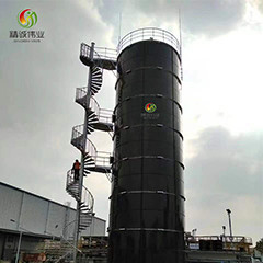 مفاعل السرير المميع اللاهوائي UASB Biogas من سماد الدجاج