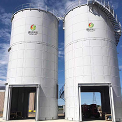 مفاعل السرير المميع اللاهوائي UASB Biogas من سماد الدجاج