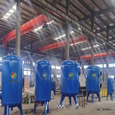 الكوارتز الرمل FRP مرشح الوسائط المتعددة نظام تصفية مياه الصرف الصحي