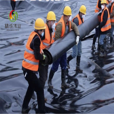 معطلة HDPE Geomembrane بركة غطاء عالية الكثافة البولي إيثيلين غطاء