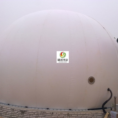 PES حامل الغاز الغشائي IC نوع حامل الغاز العائم مصنع الغاز الحيوي