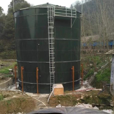 معدات الهضم اللاهوائي CSTR Digester مع مبادل حراري