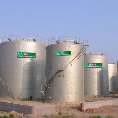 WWTP 800m3 Biogas Digester Tank RNG اللاهوائية Digester الصرف الصحي