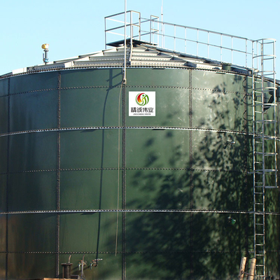 WWTP 800m3 Biogas Digester Tank RNG اللاهوائية Digester الصرف الصحي