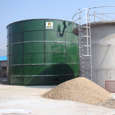 WWTP 800m3 Biogas Digester Tank RNG اللاهوائية Digester الصرف الصحي